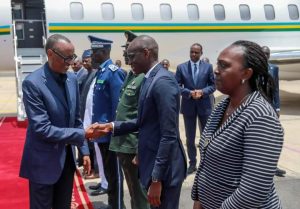 Le président rwandais Paul Kagame au Sénégal