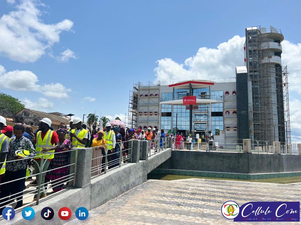 Visite De Chantier Du Mémorial Le Joola – L’infrastructure En Phase De Finition