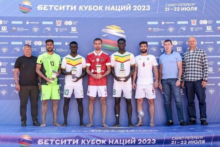 Foot de plage: Le Sénégal termine le tournoi des 4 nations avec la médaille de Bronze