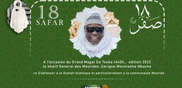 Grand Magal De Touba 2023: Voici La Déclaration Officielle De Serigne Mountakha