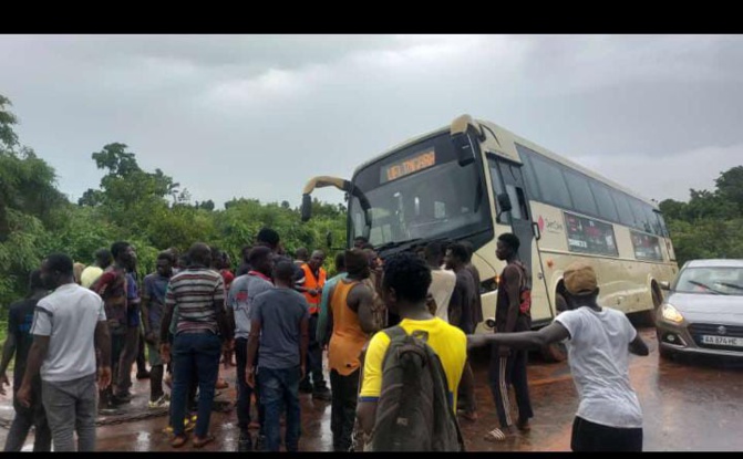 Axe Mbirkilane-Kaffrine: Un accident s'est produit vers 15h