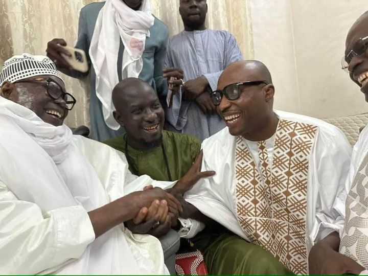 TOUBA : Khalifa Et Barth Reçus Par Serigne Mountakha Mbacké