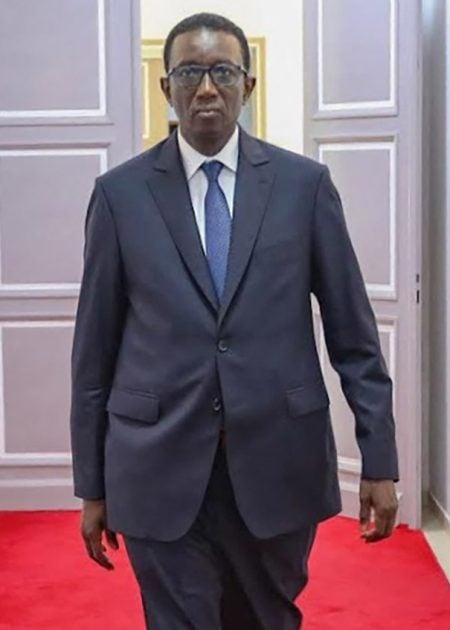 Portrait de M. Amadou Ba candidat officielle de Benno aux éléctions présidentielles de 2024