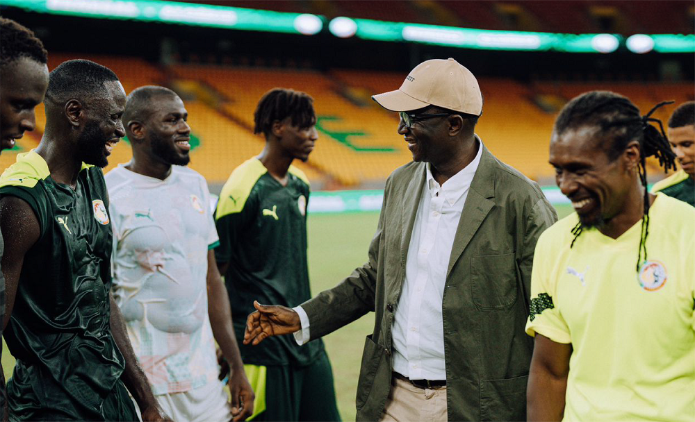 Sénégal vs Algérie : Le Premier Ministre, Ministre des Sports Amadou BA rend visite aux Lions