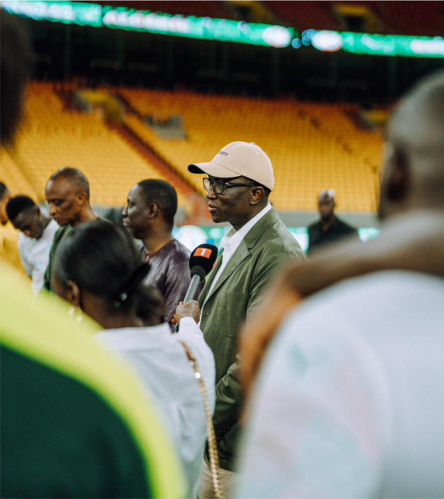 Sénégal vs Algérie : Le Premier Ministre, Ministre des Sports Amadou BA rend visite aux Lions