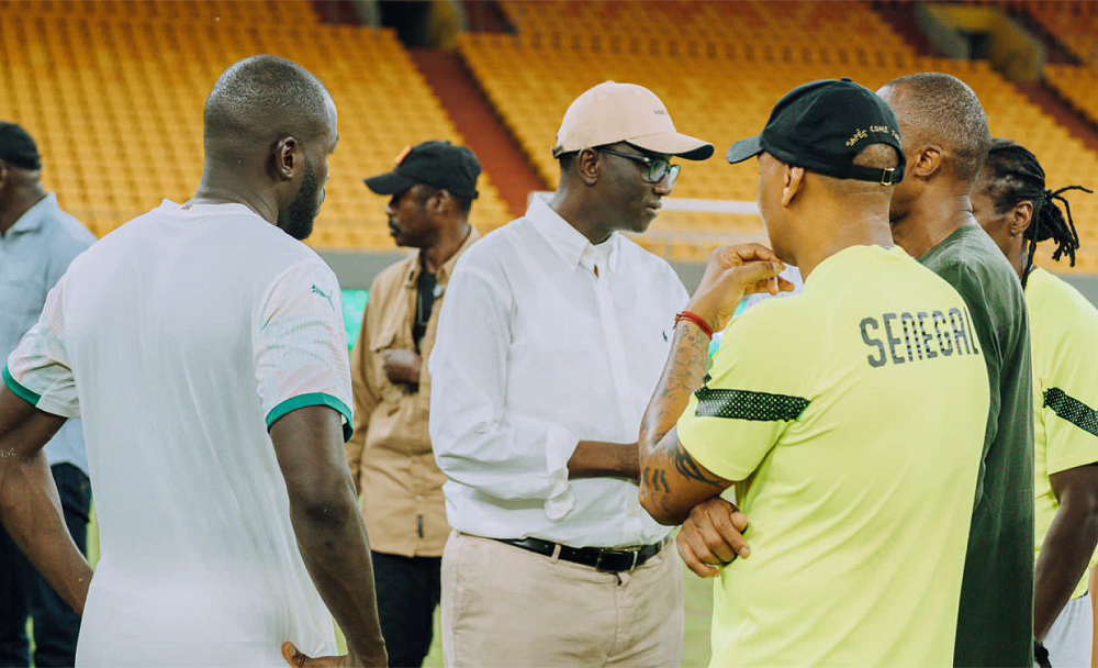 Sénégal vs Algérie : Le Premier Ministre, Ministre des Sports Amadou BA rend visite aux Lions