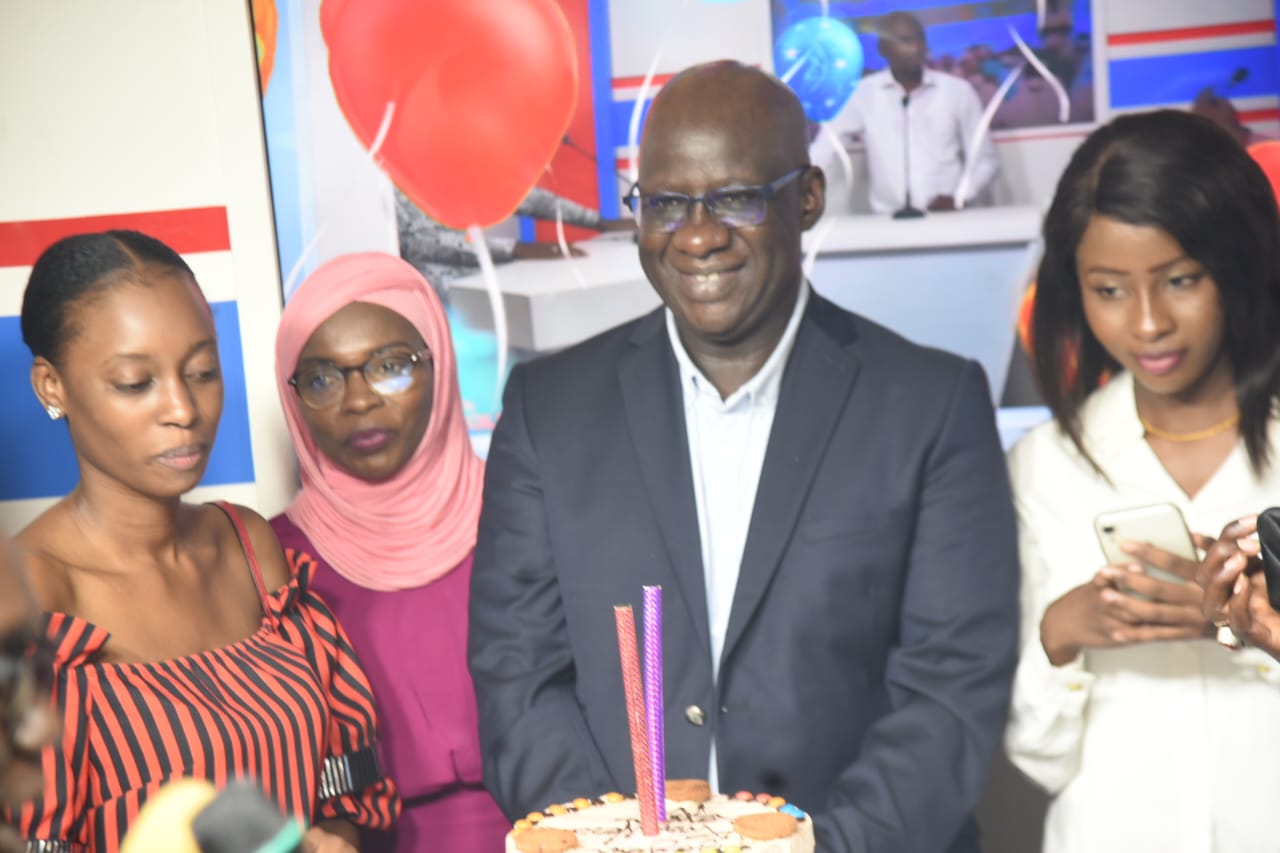 En images: 1 AN ça se fête, Rewmi TV souffle son premier bougie avec son PDG Mr Mbagnick Diop Pdt du MEDS