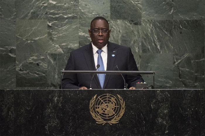 New York / Lancement de la campagne du Panel international de haut niveau sur le secteur de l’eau: Le discours de Macky Sall