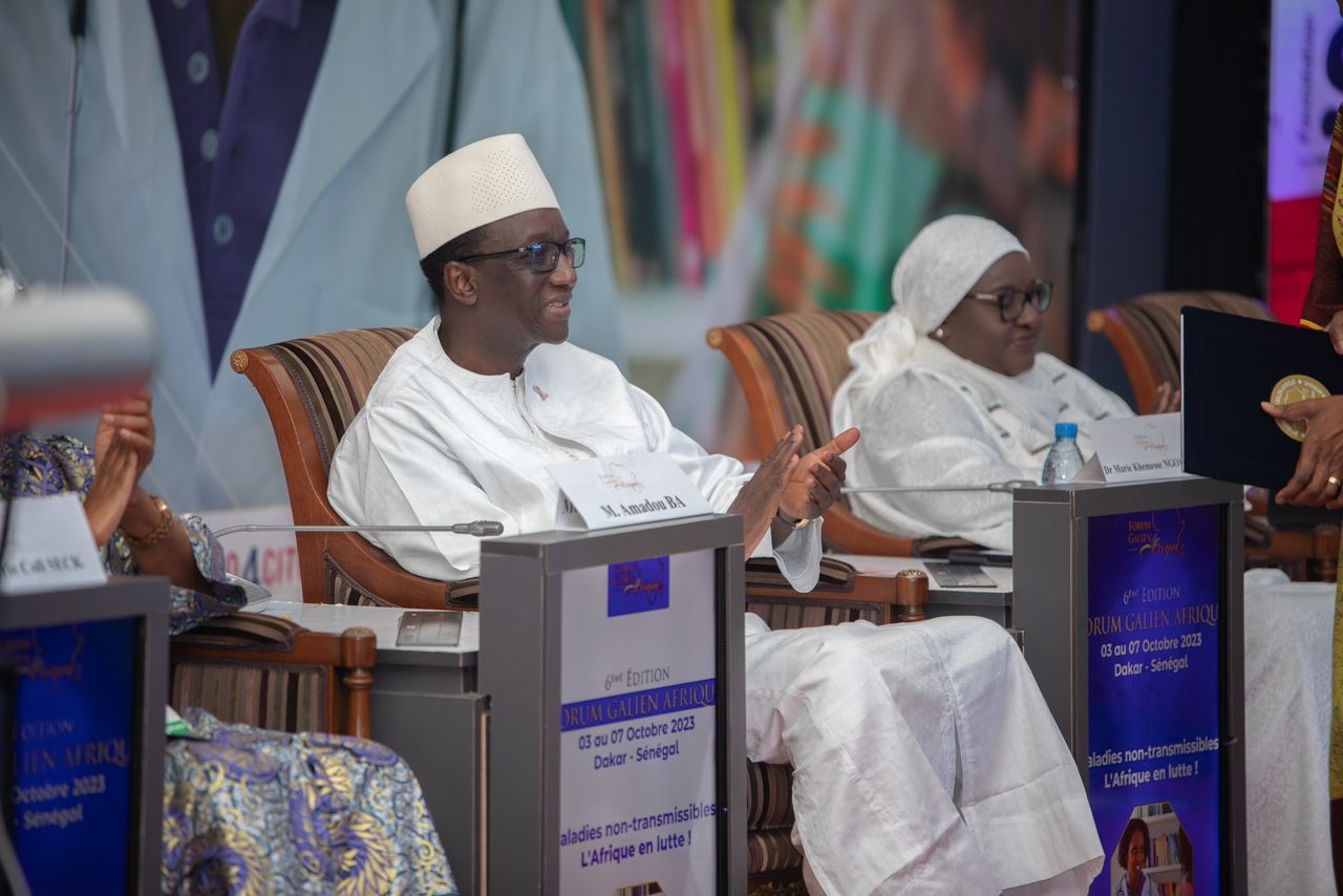 6e EDITIONS DU FORUM GALIEN AFRIQUE LA  CEREMONIE D’OUVERTURE PAR LE PM AMADOU BA.