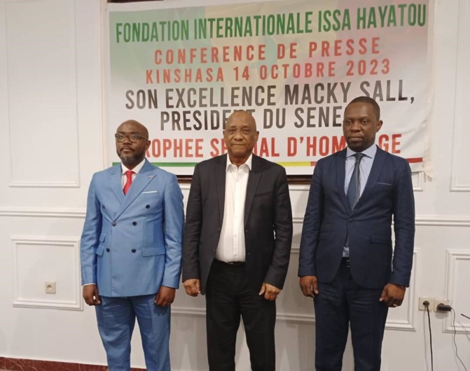 Le Président Macky Sall, Lauréat du Trophée Spécial pour le Leadership et la Paix en Afrique : l’hommage de M Anoï Niniba Castro, pdt de la Fondation Issa Hayatou