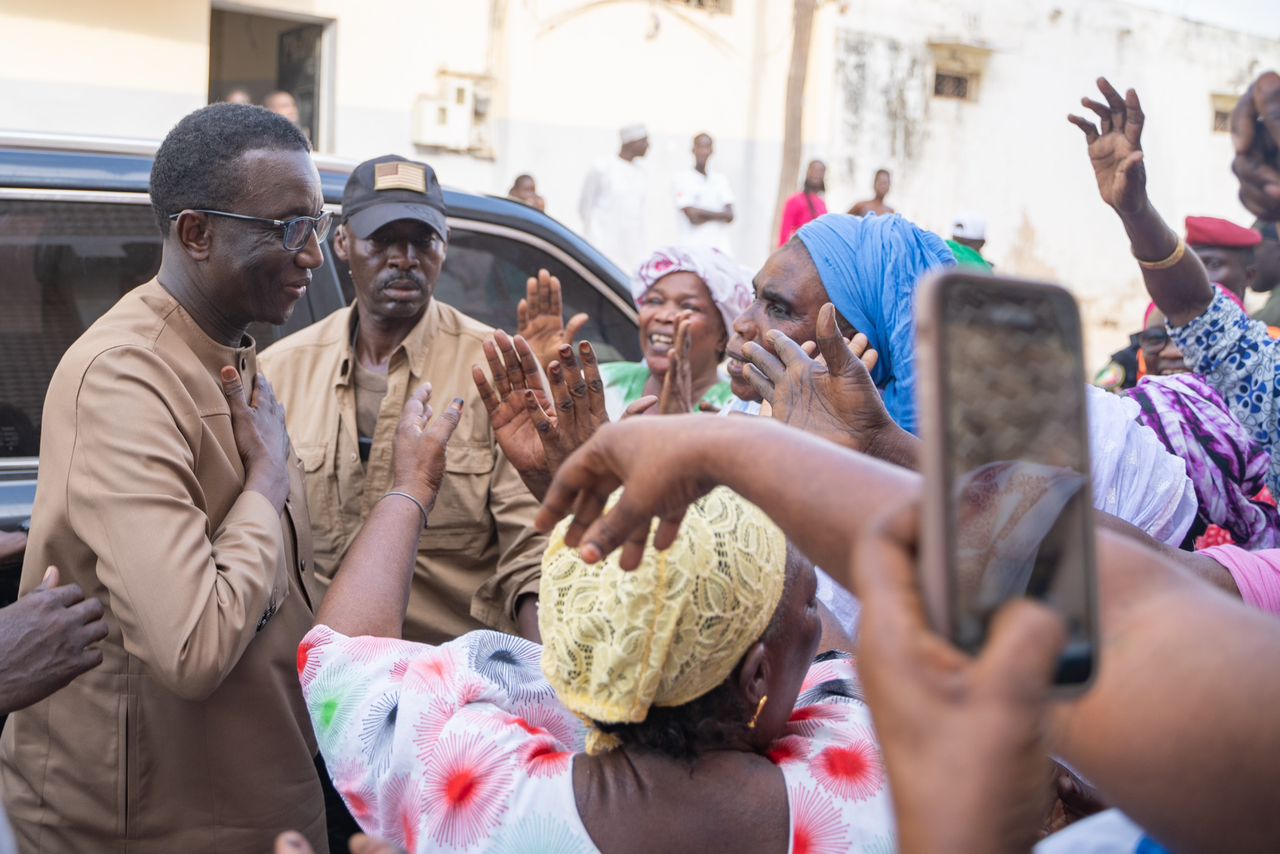 À Ngaye Mékhé le royaume de la cordonnerie, le Premier Ministre Amadou BA est roi en ce lundi 30 octobre 2023.