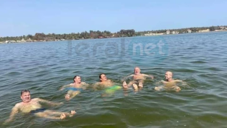 Le retour enchanté de la vie au Lac Rose: Une baignade salutaire attendue