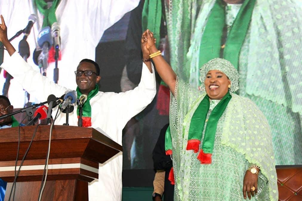 CONGRES D’INVESTITURE DU PARTI SOCIALISTE    ALLOCUTION DE MONSIEUR AMADOU BA,  CANDIDAT DE LA COALITION BENO BOKK YAKAAR