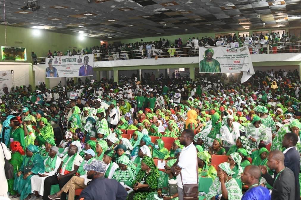 CONGRES D’INVESTITURE DU PARTI SOCIALISTE    ALLOCUTION DE MONSIEUR AMADOU BA,  CANDIDAT DE LA COALITION BENO BOKK YAKAAR