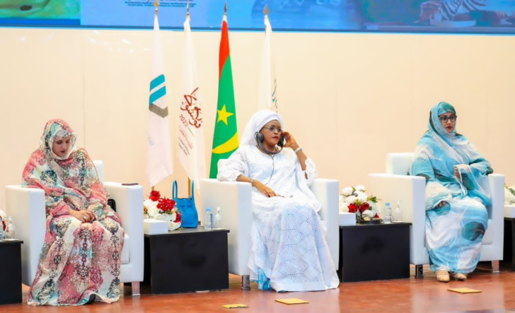 Photos / Nouakchott : Marème Faye Sall, Première Dame du Sénégal, présente à la Conférence sur le rôle des femmes leaders