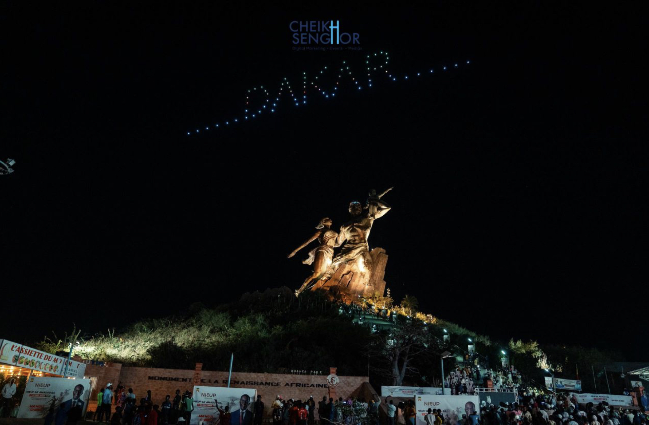 MOBILISATION EXCEPTIONNELLE DU MOUVEMENT NIEUP AU MONUMENT DE LA RENAISSANCE