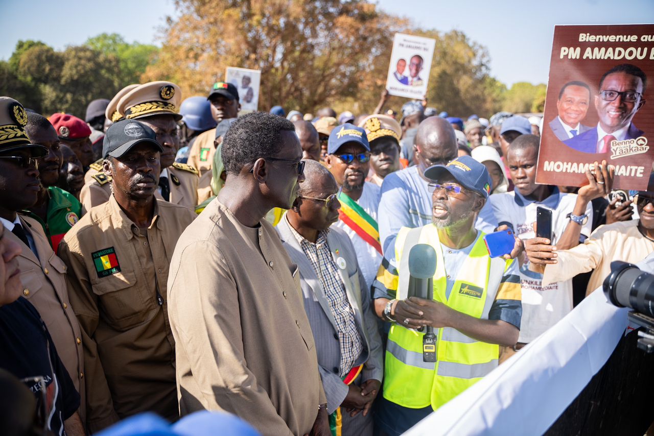 TOURNÉE ÉCONOMIQUE À SÉDHIOU, LE PM AMADOU BA ACTIVE LES LEVIERS DE DÉVELOPPEMENT