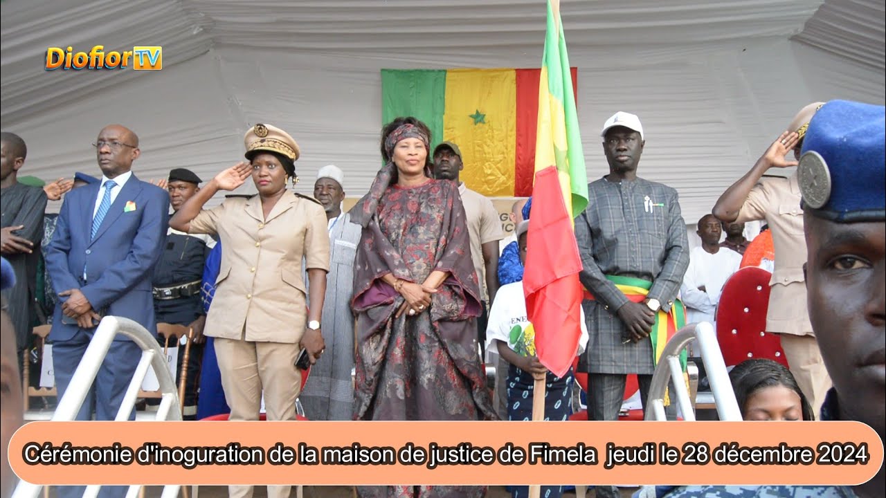 Inauguration de la Maison de Justice à Fimela : Aissata Tall Sall réaffirme son engagement en faveur de structures judiciaires décentralisées