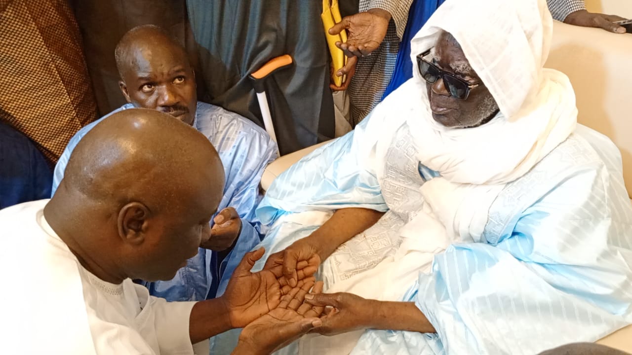 Visite à Porokhane : Idrissa Seck reçu par Serigne Moussa Nawel