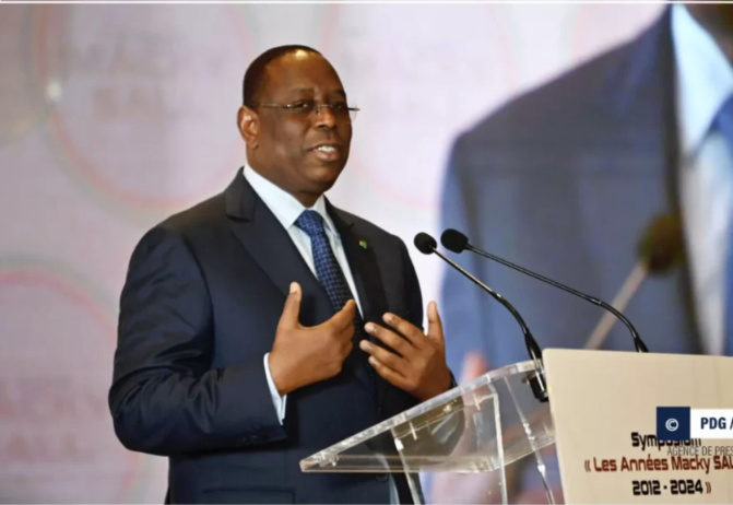 Macky Sall au symposium consacré à ses douze années de gouvernance : « Il n’y aura pas de paix pour ceux qui veulent instaurer le chaos dans le pays »