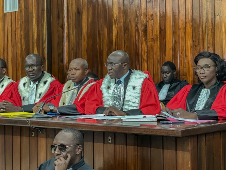 Rentrée solennelle des Cours et Tribunaux: Le Président Macky Sall lors de la cérémonie