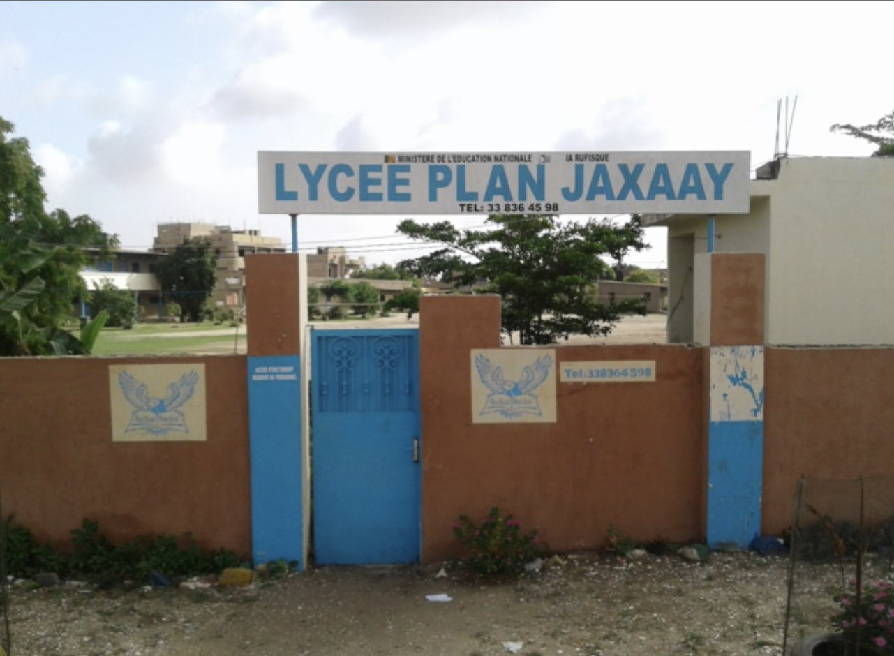 Système de drainage, Évacuation des eaux : Ouf de soulagement, le visage du lycée de Jaxaay a complètement changé