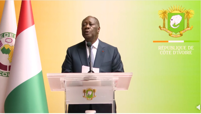 Xxe sommet extraordinaire de la Cedeao: Alassane Ouattara sur la situation sécuritaire et politique de la Sous-région