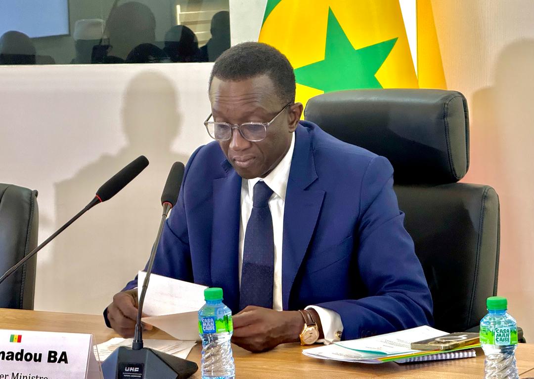 Conseil interministériel: L’intégralité du discours du Premier Ministre, Amadou Bâ, sur les projets de mobilisation des eaux de surface