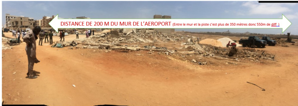 Démolition d’habitations situées à 200m du mur de l'aéroport, les occupants des lieux disposés à y être enterrés : danger, on flirte avec le péril humain !