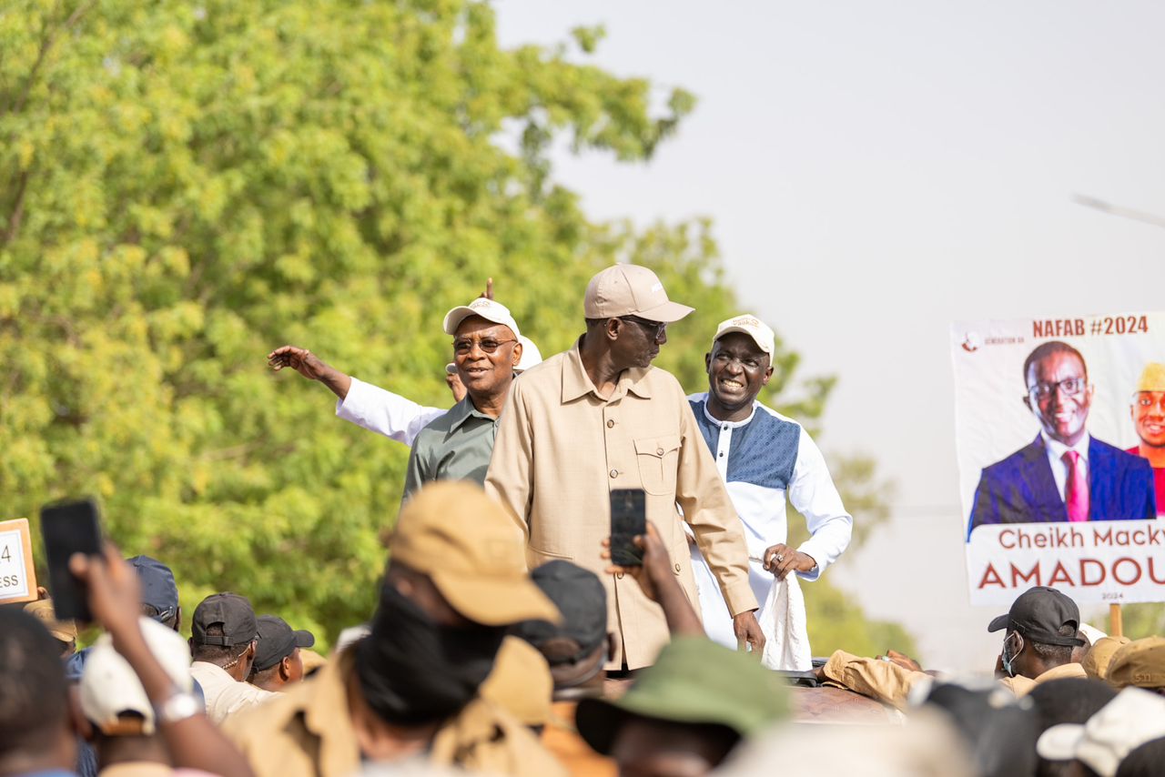 AMADOU BA 2024 à Diaroume et Nior «Vous avez fait le choix de la paix, du travail et de la stabilité»