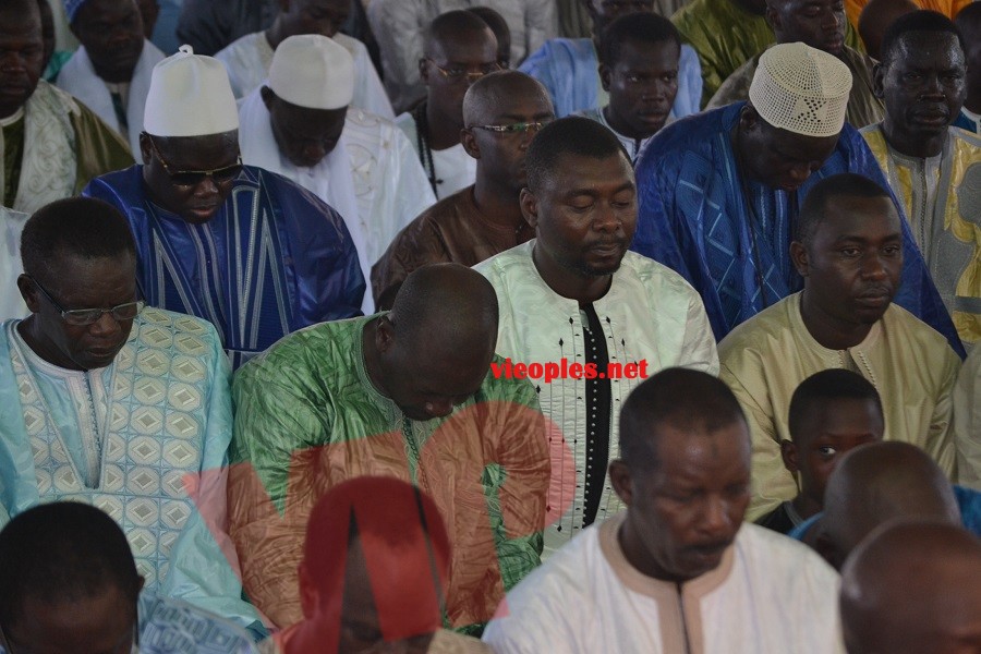 Les images de la prière d' Eid Moubarak à la grande mosquée Masalikoul djin de Dakar.