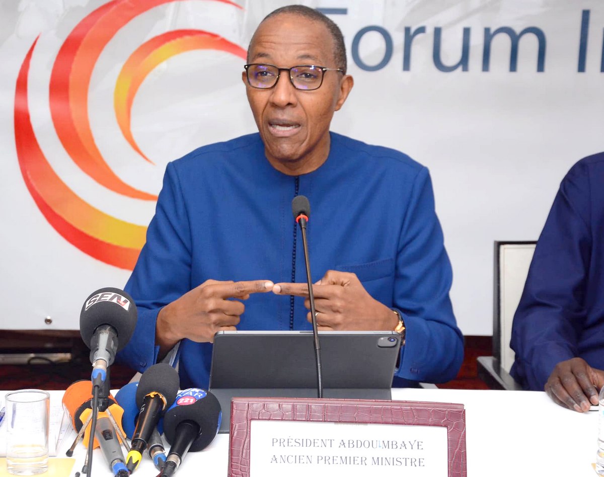 Abdoul Mbaye : « L’alternance 2024 a hérité d’une situation économique et financière objectivement catastrophique »
