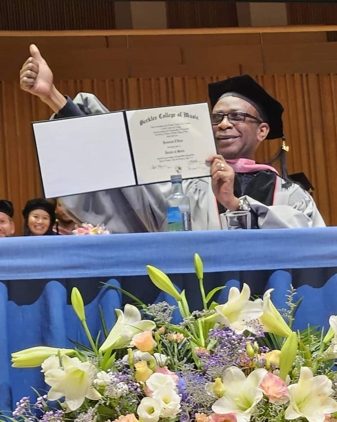 Distinction à l'Internationale: Youssou Ndour Docteur Honoris Causa de l'université Berklee