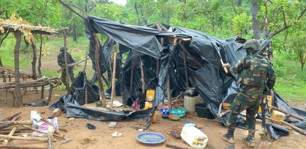 Saraya : La gendarmerie assainie la zone de Sékhoto et démantèle deux sites d’orpaillage clandestin au village de Bantankoto