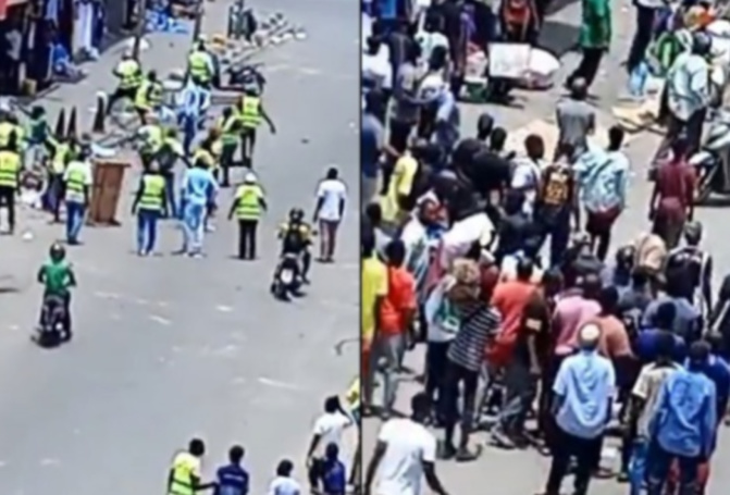 Sandaga : Chaudes échauffourées entre ambulants et agents municipaux de Dakar Plateau