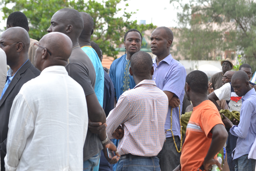 Feu Matar Kouyaté le défunt époux de Ngoné Ndour du label Prince Art repose désormais au cimetière de Yoff