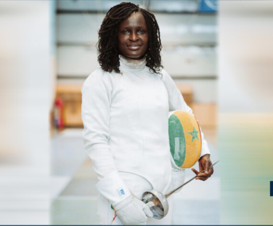 JO Paris 2024 : l’escrimeuse sénégalaise Ndèye Binta Diongue éliminée dès le premier tour