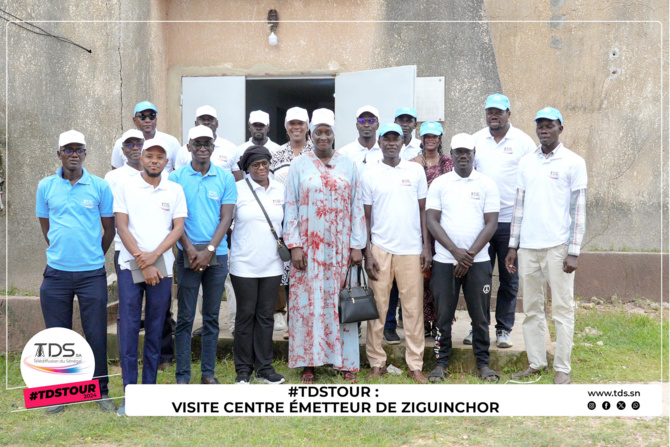 Aminata Sarr Ndiaye la DG de la Société de Télédiffusion du Sénégal en visite de travail à Ziguinchor Retour en images sur l'étape