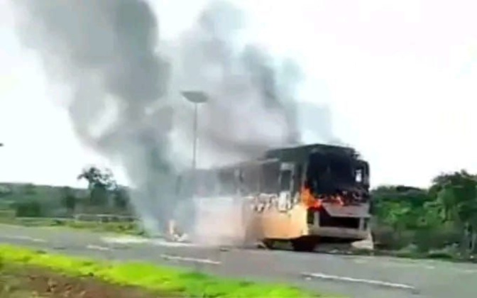 DDD : Le bus de la ligne Salémata- Kédougou a pris feu ce matin