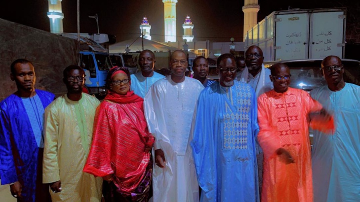 Grand Magal de Touba : Une délégation du Parti Réew Mi a représenté le Président Idrissa Seck auprès des autorités religieuses de Touba, ce Mercredi