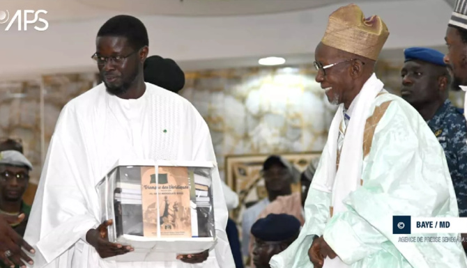 En prélude à la célébration du Gamou : Le Président Bassirou Diomaye Faye en visite de courtoisie chez le Khalife de Médina Baye