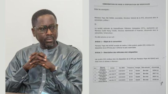 RTS : Le geste généreux de Pape Alé Niang à l’entreprise