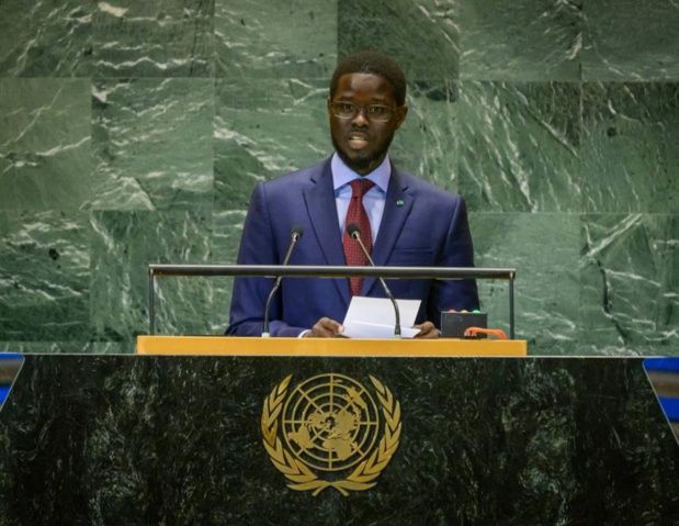 Discours à l’Assemblée générale de l’Onu : Bassirou Diomaye Faye pour une réforme urgente du Fmi,de la Banque mondiale et du Conseil de sécurité