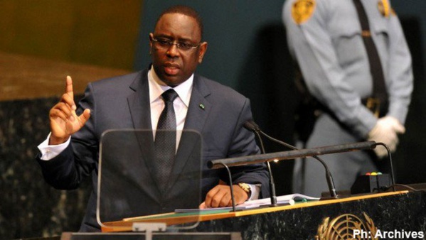 Macky Sall à New-York pour la 70ème session de l’Assemblée générale de l'ONU