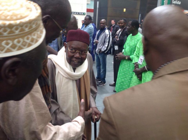 Serigne Abdou Aziz Al Amine en visite en Espagne