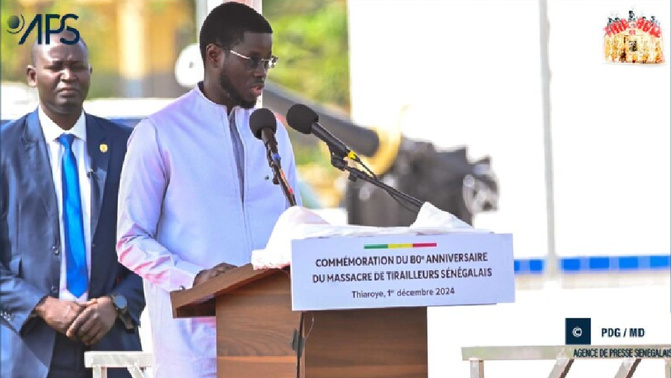 Commémoration du massacre de Thiaroye 44 : Bassirou Diomaye Faye annonce cinq mesures pour ‘’restaurer la mémoire et la dignité’’ des tirailleurs sénégalais