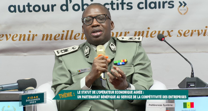 Mbaye Ndiaye, DG des Douanes, Préside un Panel de Haut Niveau à la FIDAK : Une Prestation Émouvante et Exemplaire