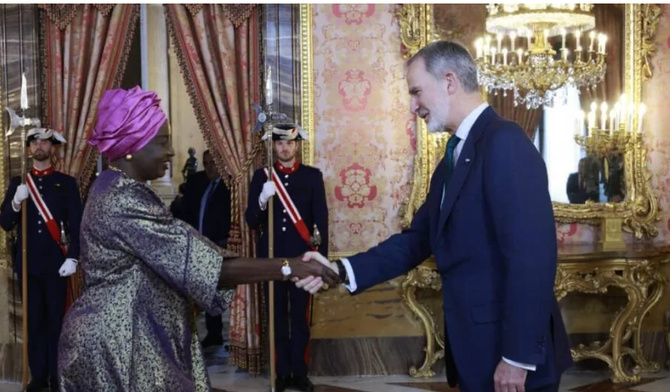 Madrid : Aminata Touré reçue par le roi d’Espagne Felipe VI