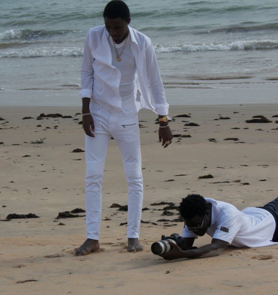 Waly Seck en plein tournage de sa nouvelle vidéo clip avec Papis Niang de Art bi Management.