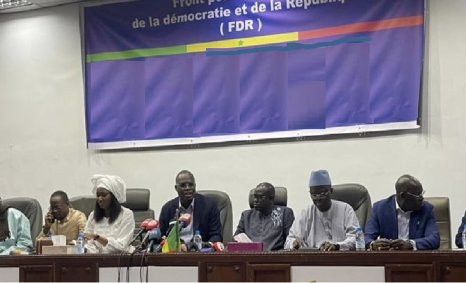 Situation sociopolitique du Sénégal : Le FDR alerte sur les dérives du régime Sonko-Diomaye